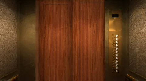 Hotel Corridor 1 Stock Footage 397353