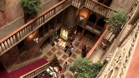 Hotel Danieli in Venice in Italy Stock Footage 71185174