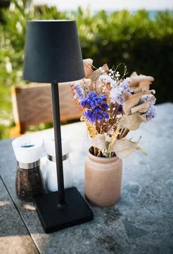 Hotel Decore on restaurant table Photos
