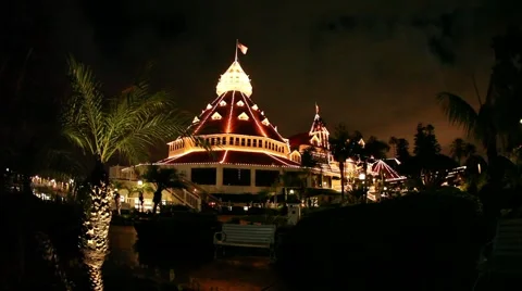 HOTEL DEL CORONADO Stock Footage 5392071