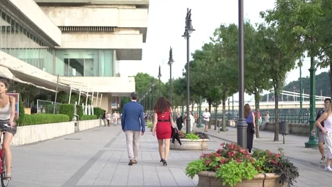 Hotel district Stock Footage 77147313