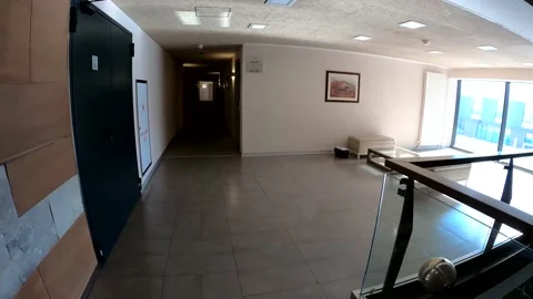 Hotel during the winter Stock Footage 155317085