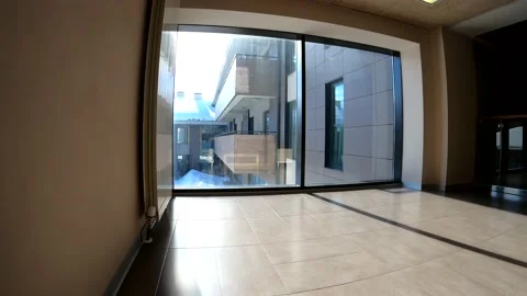 Hotel during the winter Stock Footage 155317105