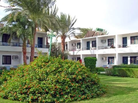 Hotel in egypt, hurghada Stock Photos