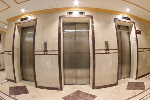 Hotel elevator 写真素材