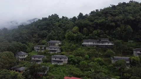 HOTEL IN THE HILLS Stock Footage 314852917