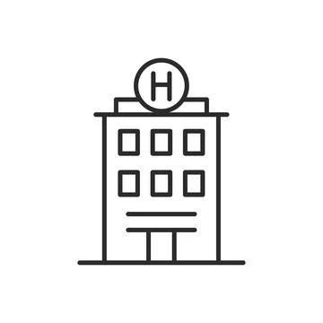 Hotel Icon Stock Illustration