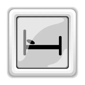 Hotel icon. internet button on white background.. Illustrazione stock