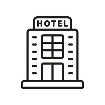 Hotel icon vector design templates simple and modern Stock Illustration