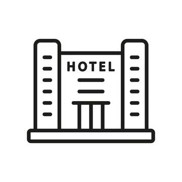 Hotel icon vector design templates simple and modern Stock Illustration