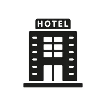 Hotel icon vector design templates simple and modern Stock Illustration