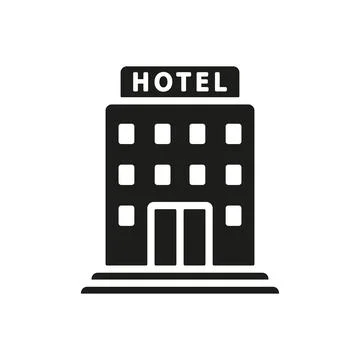 Hotel icon vector design templates simple and modern Stock Illustration
