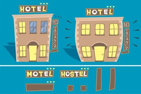 Hotel Stock Illustration
