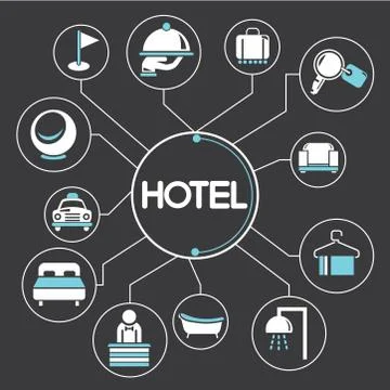 Hotel Stock Illustration