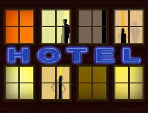Hotel Stock Illustration