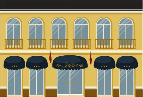 Hotel Stock Illustration
