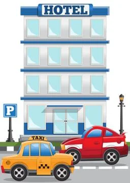 Hotel. Stock Illustration