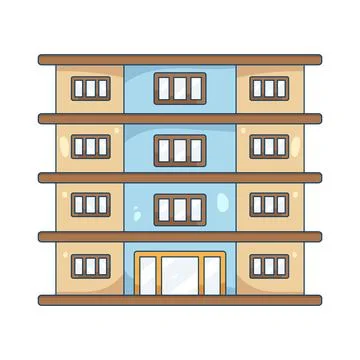 Hotel Ilustración de archivo