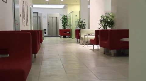 Hotel interior design lobby Stock Footage 62314380