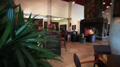HOTEL INTERIOR  Stock Footage 8861455