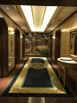 Hotel interior Stock Photos