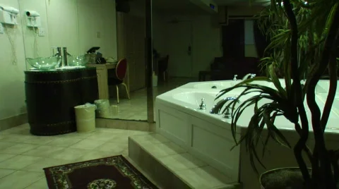 Hotel Jacuzzi 02  Stock Footage 313595