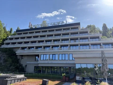 Hotel Jama in Postojna Stock Photos