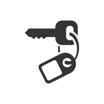 Hotel Key Icon Stock Illustration