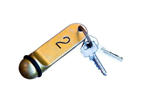 Hotel key Foto stock