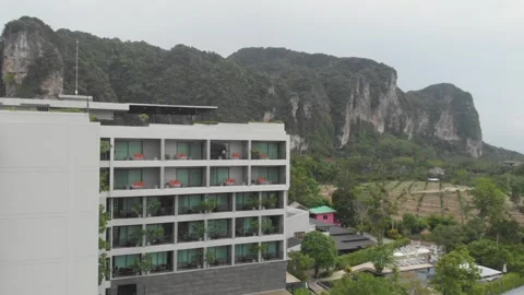 Hotel from Krabi Stock Footage 260429794