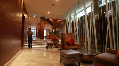 HOTEL LOBBY Stock Footage 38708960