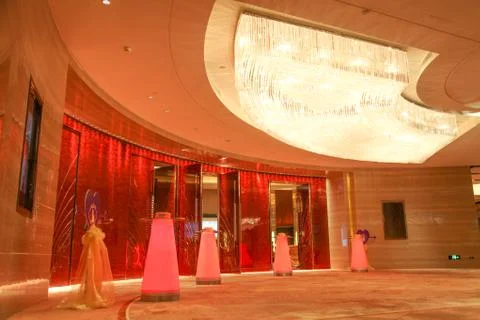 Hotel lobby Stock Photos