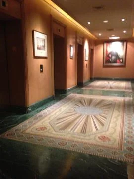 Hotel Lobby Foto stock
