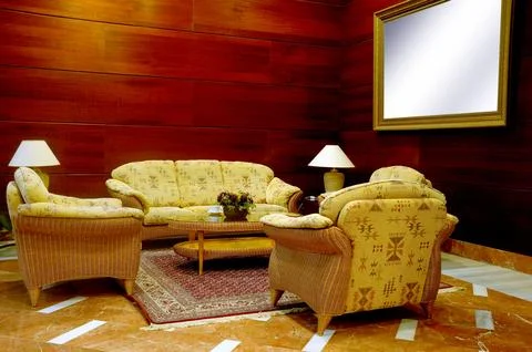 Hotel lobby Stock Photos