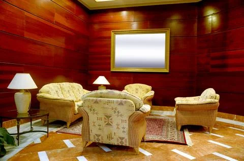 Hotel lobby Stock Photos
