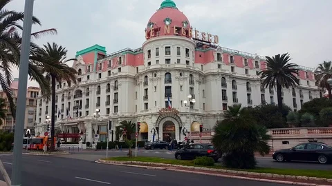 The Hotel Negresco Stock Footage 82727552