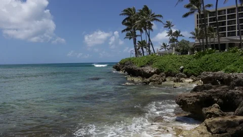 Hotel By The Ocean 2 Stock Footage 104713561