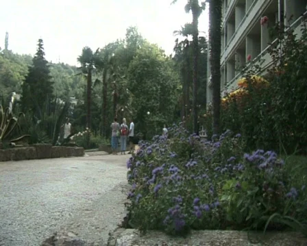 Hotel outdoor Stock Footage 856246