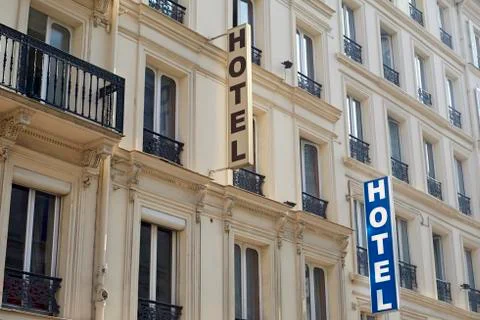 Hotel Paris Stock Photos