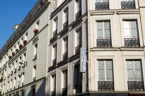 Hotel Paris Stock Photos