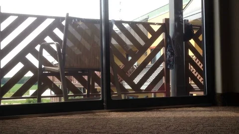 Hotel Patio Timelapse Stock Footage 78200704
