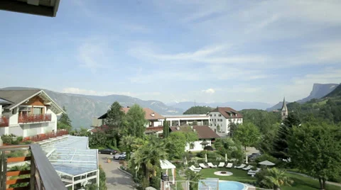 Hotel Pool Area Video stock 36052726