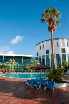 Hotel pool Foto stock