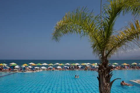 Hotel pool Stock Photos