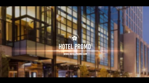 Hotel Promo 스톡 After Effects