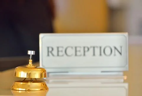 Hotel reception Stock Photos