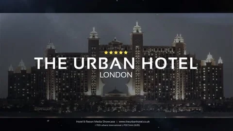 Hotel Resort Showcase 库存 After Effects