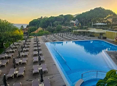 Hotel Resort View Stock Photos