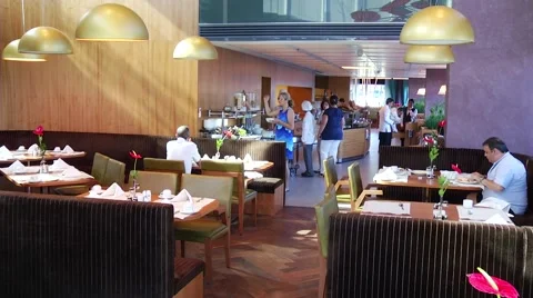 Hotel Restaurant 動画素材 40249897