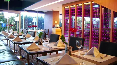 Hotel Restaurant 動画素材 40250014